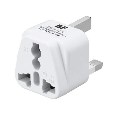 Amazon.co.jp: ヤザワ 電源変換プラグ（Aタイプ→BFタイプ）KP5-WH